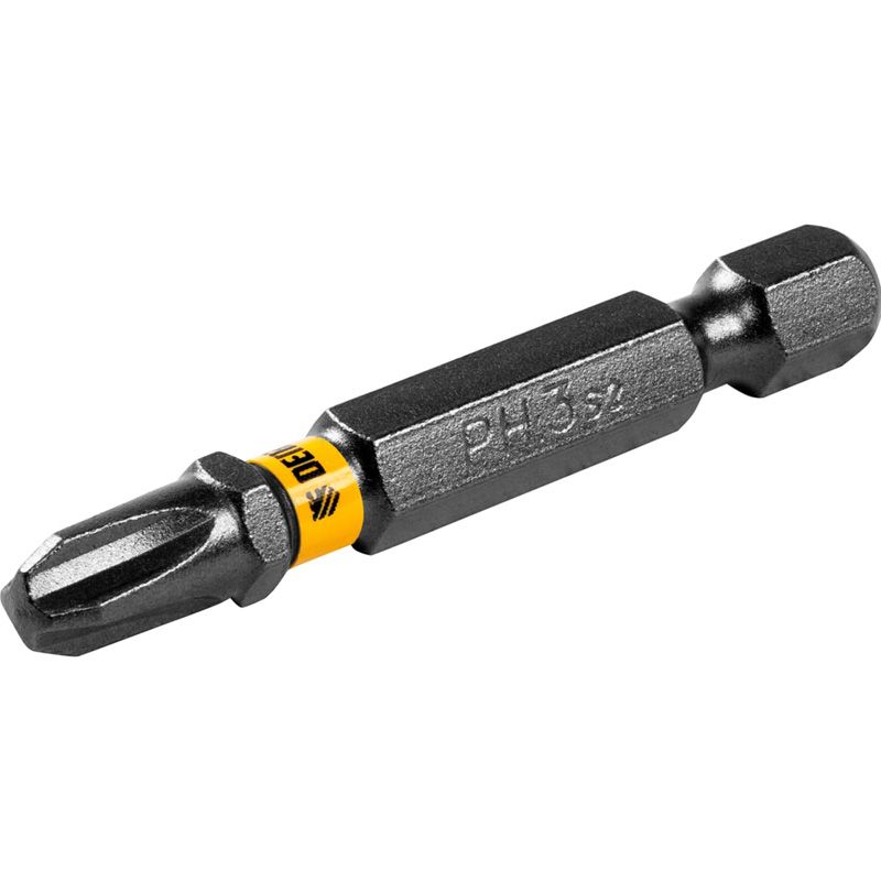 Бита Denzel PH3х50, сталь S2, шестигранный профиль, 10 шт. Е 6,3