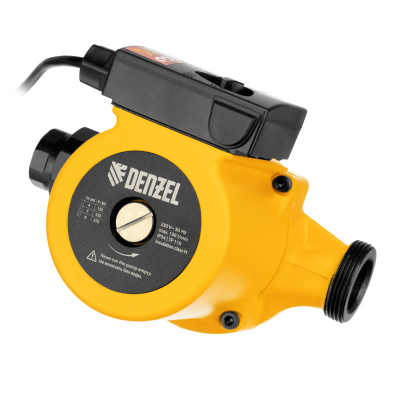 Насосная станция Denzel PS1100С, 1100 Вт, 4500 л/ч, ресивер 24 л, подъем 46 м, чугун - изображение 26