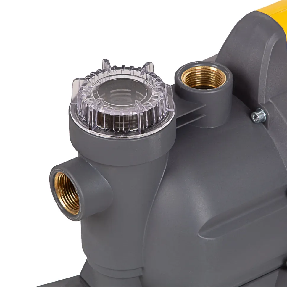 Насосная станция Denzel PSХ1300, Х-Pro, 1300 Вт, 4500 л/ч, ресивер 24 л, подъем 48 м - изображение 7