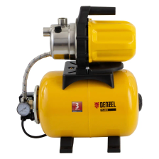 Насосная станция Denzel PS800X, 800 Вт, 3200 л/ч, ресивер 24 л, подъем 38 м, нержавейка - изображение 15
