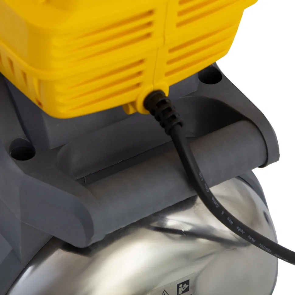 Насосная станция Denzel PSХ950X, Х-Pro, 950 Вт, 3300 л/ч, ресивер 24 л, подъем 38 м, нержавейка - изображение 17
