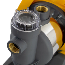 Насосная станция Denzel PSХ950X, Х-Pro, 950 Вт, 3300 л/ч, ресивер 24 л, подъем 38 м, нержавейка - изображение 2