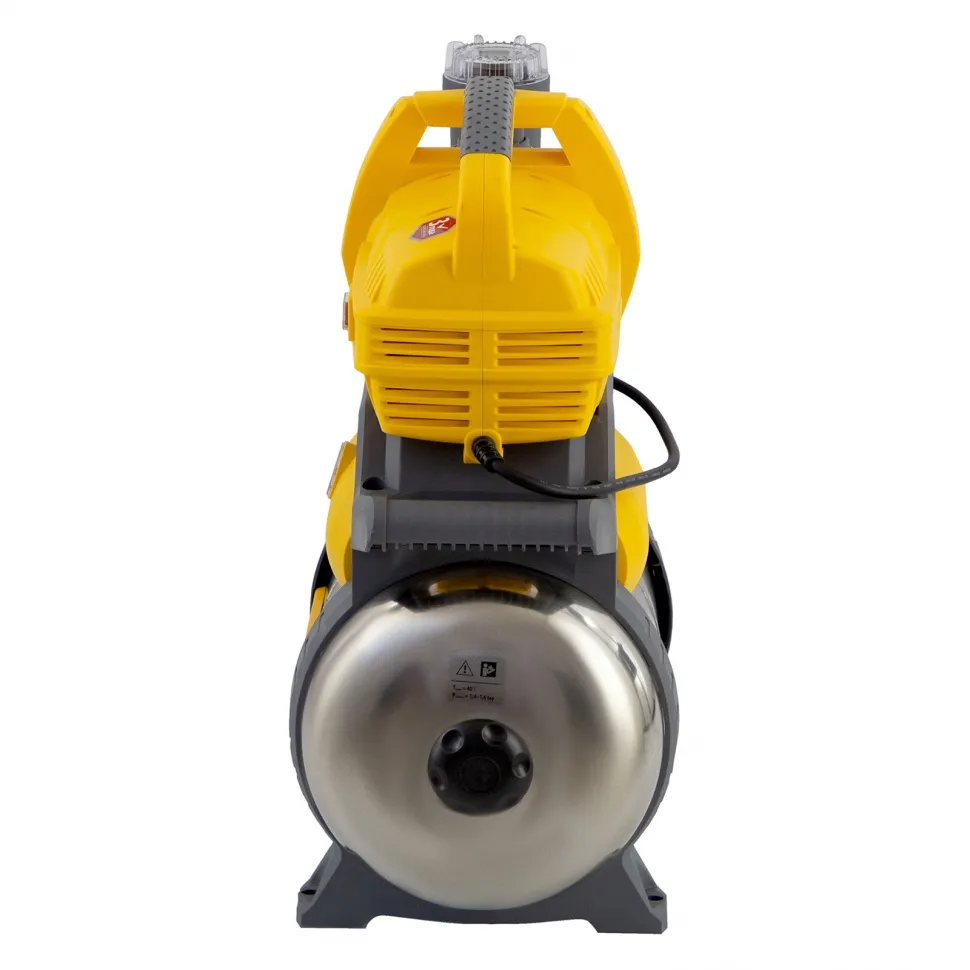 Насосная станция Denzel PSХ950X, Х-Pro, 950 Вт, 3300 л/ч, ресивер 24 л, подъем 38 м, нержавейка - изображение 8