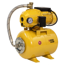 Насосная станция эжекторная Denzel PSD800C, 800 Вт, 2400 л/ч, ресивер 24 л, всасывание 20 м - изображение 17
