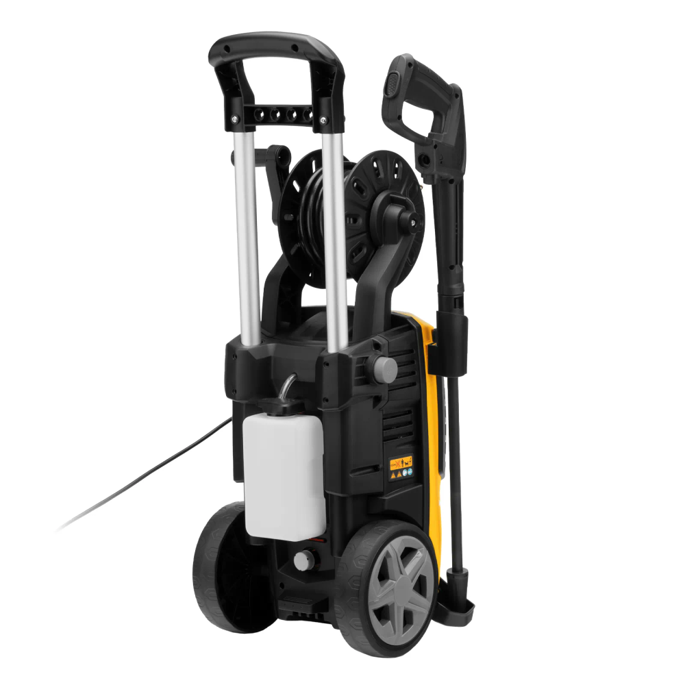 Мойка высокого давления  Denzel R-180D, 2200 Вт, 180 бар, 380 л/ч, с барабаном - изображение 4