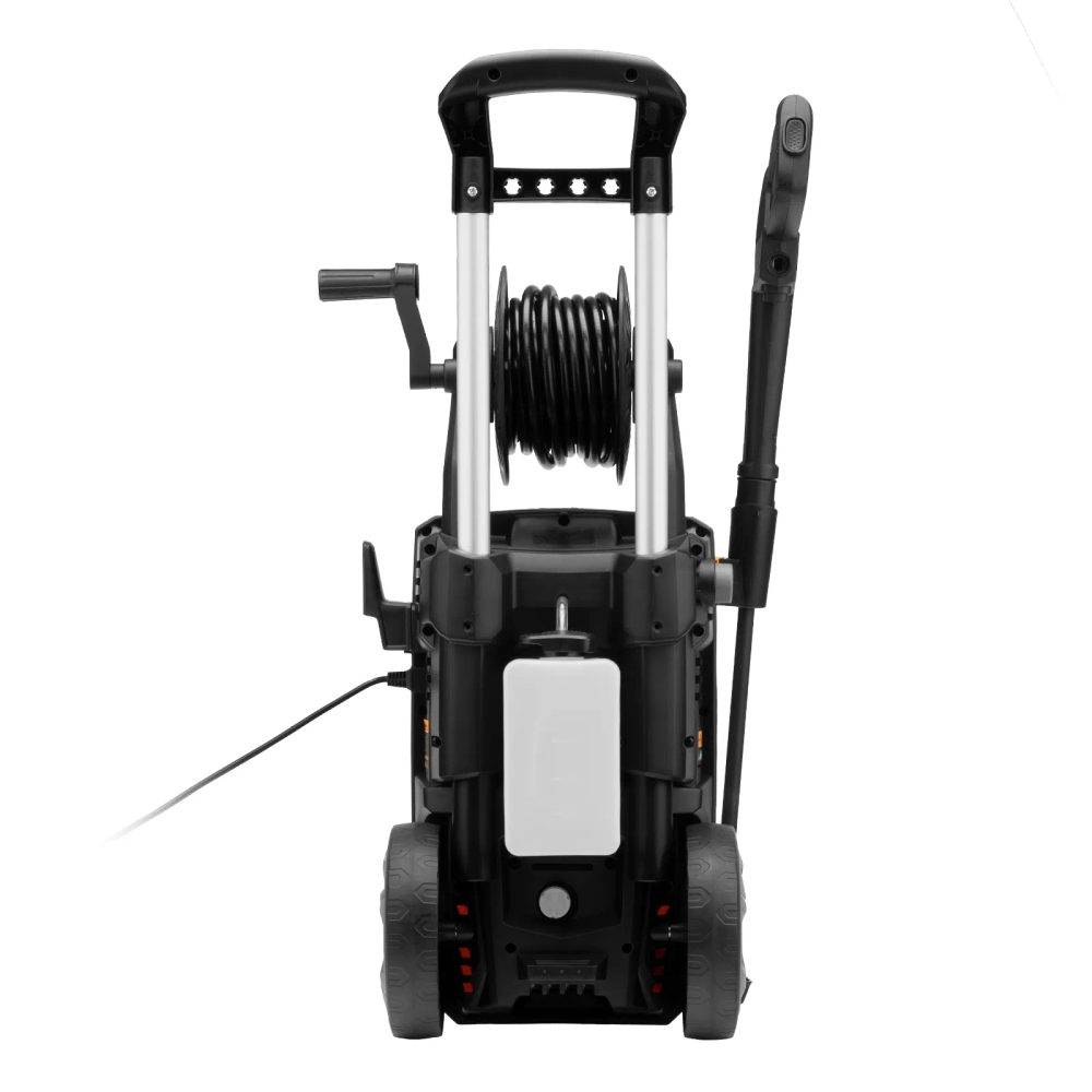 Мойка высокого давления  Denzel R-180D, 2200 Вт, 180 бар, 380 л/ч, с барабаном - изображение 6