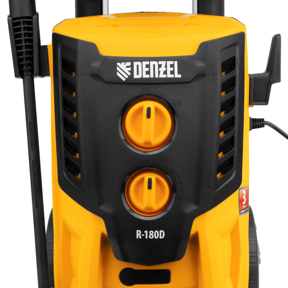 Мойка высокого давления  Denzel R-180D, 2200 Вт, 180 бар, 380 л/ч, с барабаном - изображение 7