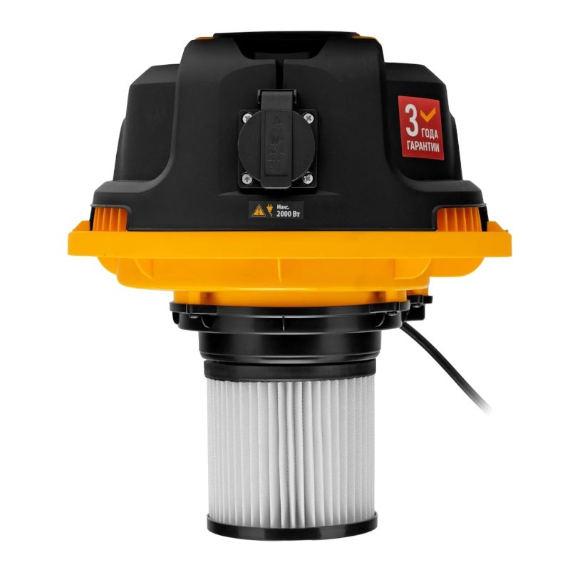 Пылесос строительный Denzel RVC30 - изображение 8