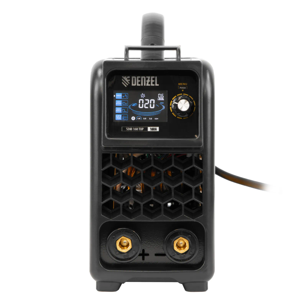 Сварочный инвертор Denzel SDM-160 Top, 160 А, ПВ 80% - изображение 7
