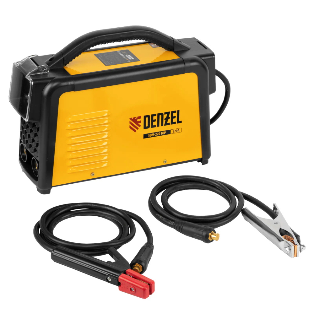 Сварочный инвертор Denzel SDM-220 Top, 220 А, ПВ 60% кейс - изображение 16