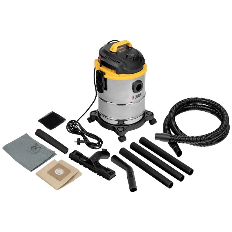 Пылесос строительный Denzel SVC15 - изображение 9