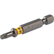 Бита Denzel TX 15х50, сталь S2, шестигранный профиль, 10 шт. Е 6,3 - изображение 3