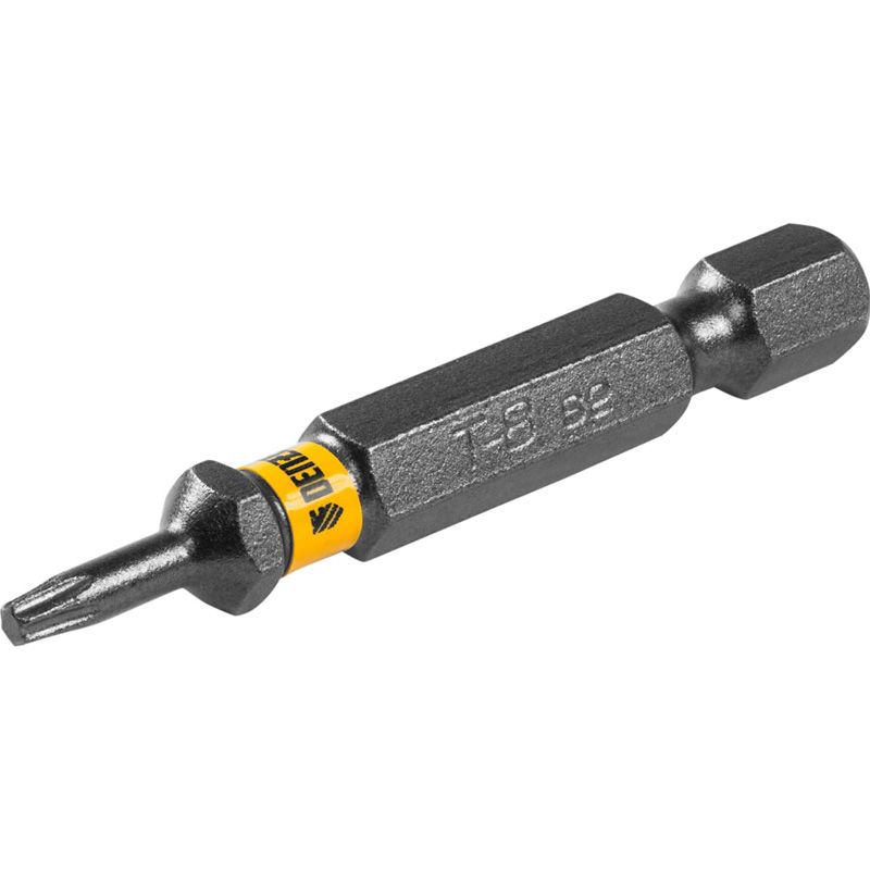Бита Denzel TX 8х50, сталь S2, шестигранный профиль, 10 шт. Е 6,3
