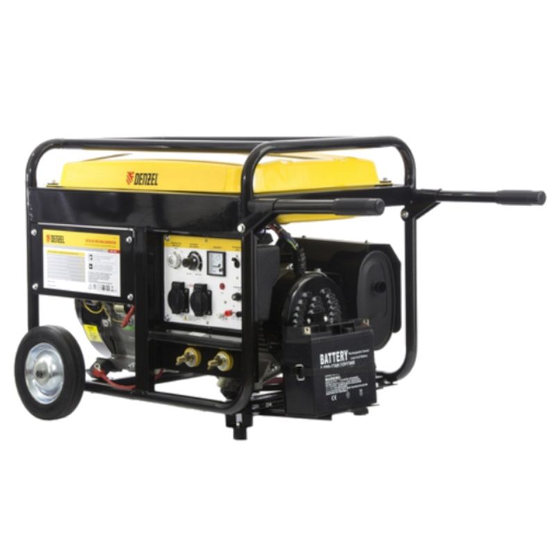 Бензиновый сварочный генератор Denzel WG 210Е - изображение 2