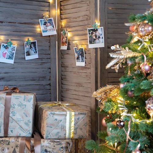 Деревянные прищепки Neon-Night Звездочки бирюзовые 16x4,5x1,3 cм (6 шт.) 504-033 - изображение 4