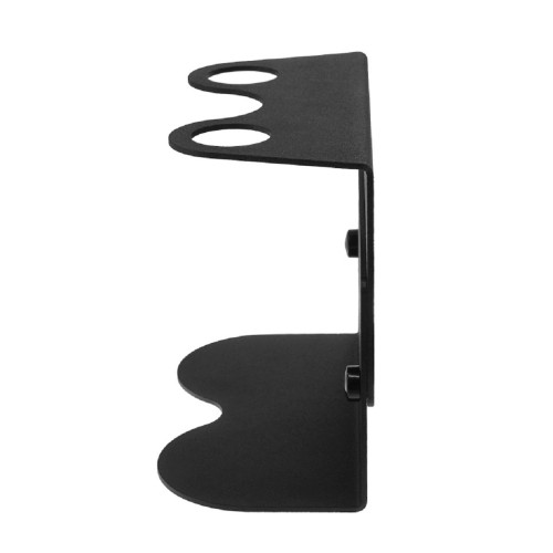 Держатель дозатора для жидкого мыла и шампуней EMBODIMENT EMB-SOAP-WVP2-B настенный, черный - изображение 3