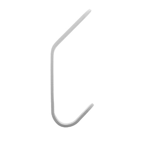 Держатель EMBODIMENT EMB-HOOK-W-W для хранения одежды, настенный, белый - изображение 3