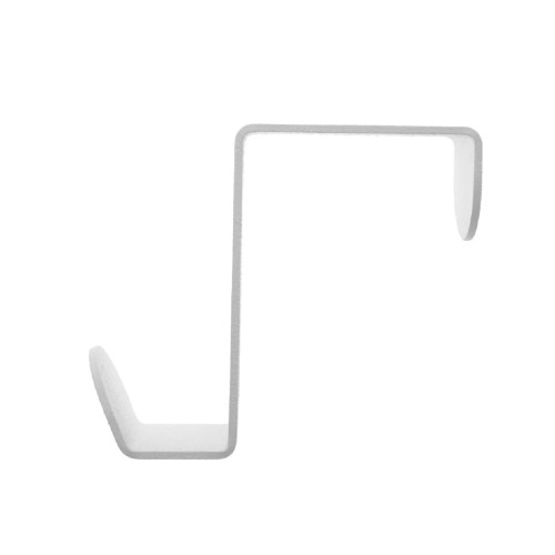 Держатель EMBODIMENT EMB-HOOK-DW-W для хранения одежды, на дверь, белый - изображение 4