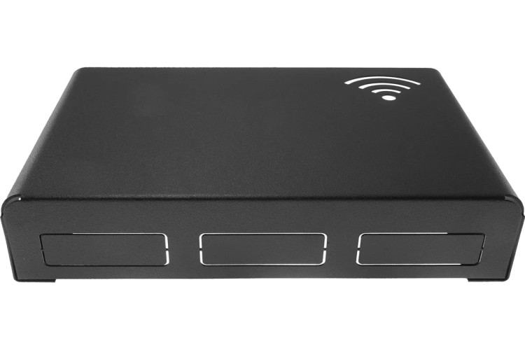 Держатель EMBODIMENT EMB-ROU-WF-B для хранения роутера, настенный, черный - изображение 5