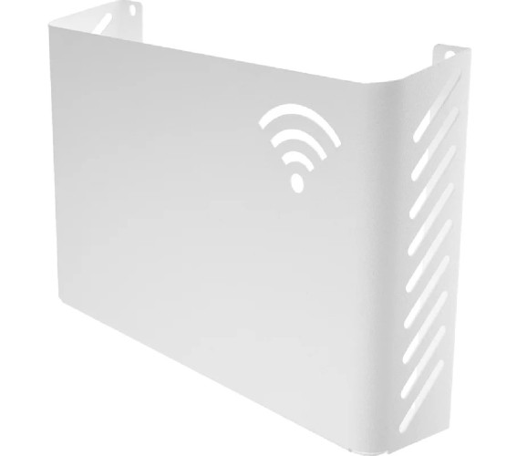 Держатель EMBODIMENT EMB-ROU-WF-W для хранения роутера, настенный, белый