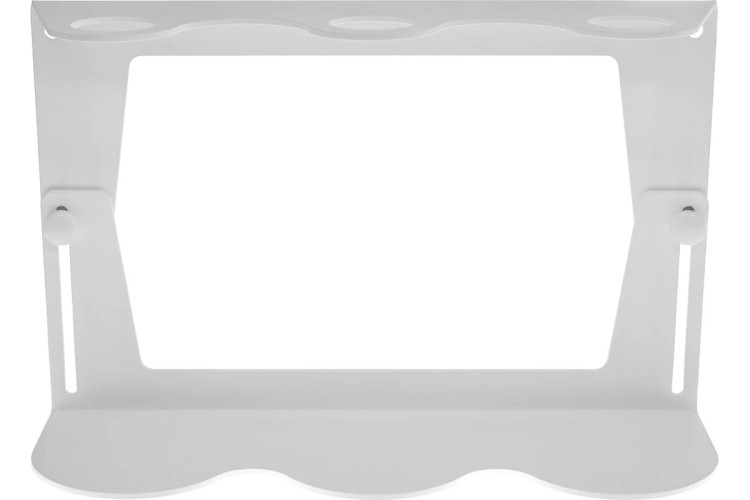 Держатель EMBODIMENT EMB-SOAP-WVP3-W дозатора для жидкого мыла и шампуней, настенный, б - изображение 2