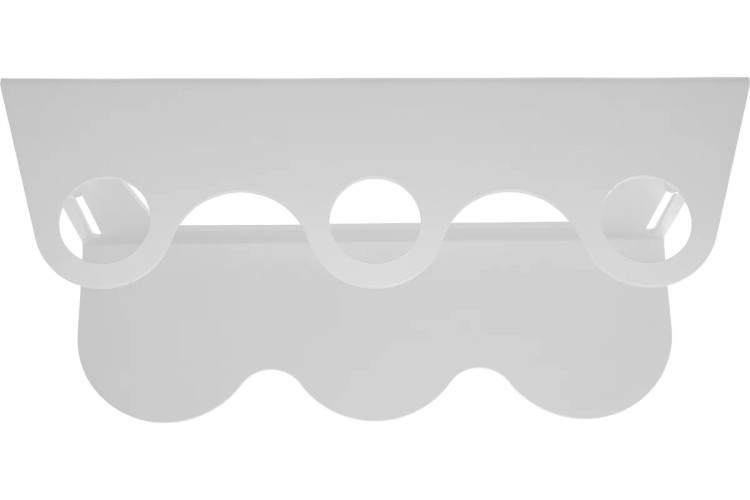 Держатель EMBODIMENT EMB-SOAP-WVP3-W дозатора для жидкого мыла и шампуней, настенный, б - изображение 4