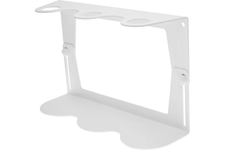 Держатель EMBODIMENT EMB-SOAP-WVP3-W дозатора для жидкого мыла и шампуней, настенный, б