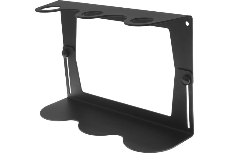 Держатель EMBODIMENT EMB-SOAP-WVP3-B дозатора для жидкого мыла и шампуней, настенный, ч