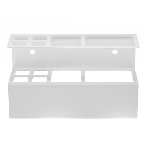 Держатель EMBODIMENT EMB-TBRUH-W-W для зубных щеток и аксессуаров для ванны, белый - изображение 3