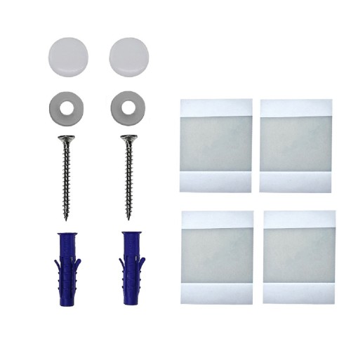 Держатель EMBODIMENT EMB-TBRUH-W-W для зубных щеток и аксессуаров для ванны, белый - изображение 5