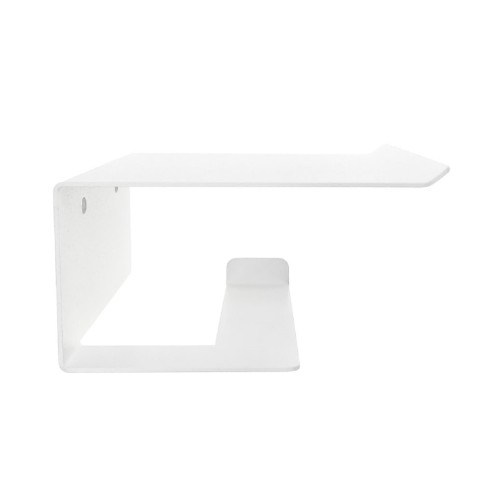 Держатель EMBODIMENT EMB-TP-B-W для туалетной бумаги, с полкой хранения, белый - изображение 3