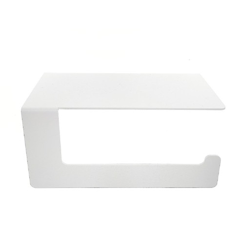Держатель EMBODIMENT EMB-TP-W для туалетной бумаги, с полкой хранения, белый