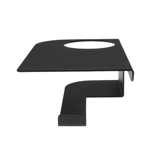 Держатель EMBODIMENT EMB-TP-WA-B для туалетной бумаги с полкой, черный - изображение 3