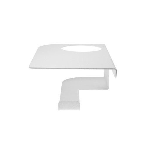 Держатель EMBODIMENT EMB-TP-WA-W для туалетной бумаги с полкой, белый - изображение 3