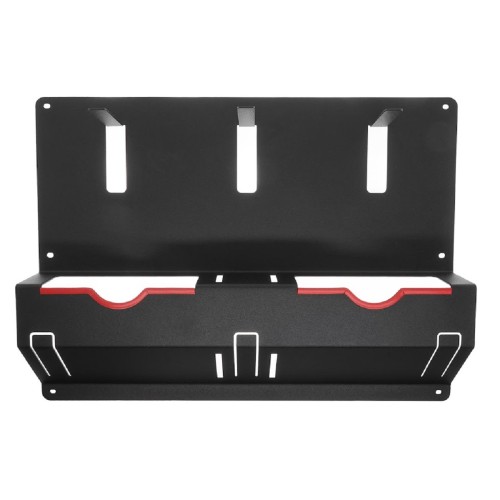 Держатель EMBODIMENT EMB-USM-DB-B для УШМ и отрезных дисков, настенный, с крючками - изображение 2