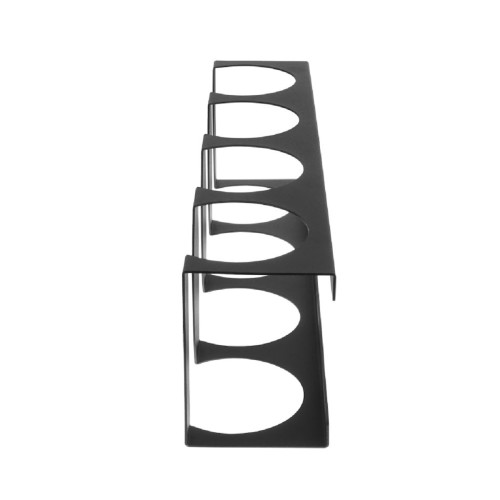 Держатель EMBODIMENT EMB-WINE-W-B для бутылок, настенный, черный - изображение 4