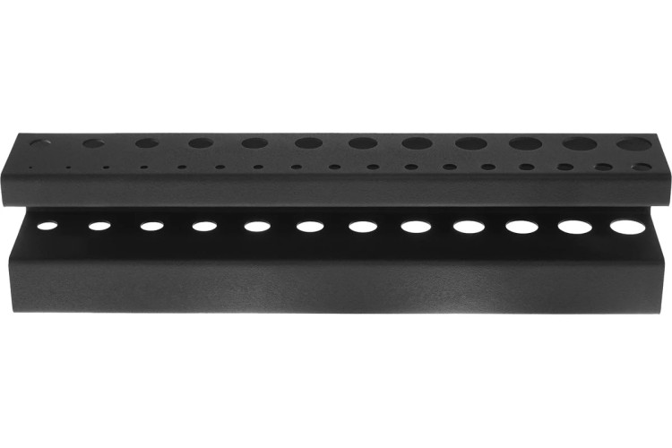 Держатель EMBODIMENT EMB-WODRB-B для хранения сверл, настенный, черный - изображение 2