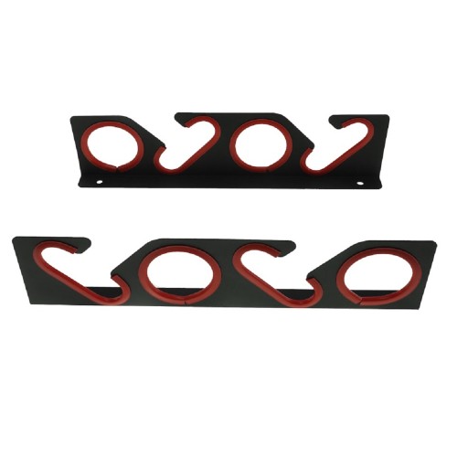 Держатель EMBODIMENT EMB-WOFISHR-W-B для хранения удочек, настенно-потолочный, черный - изображение 2