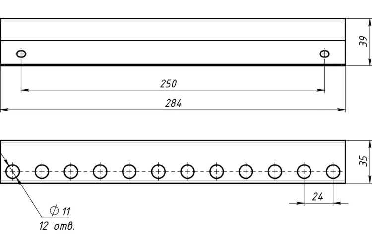 Держатель EMBODIMENT EMB-WOFR-B для хранения фрез, настенный, черный - изображение 4