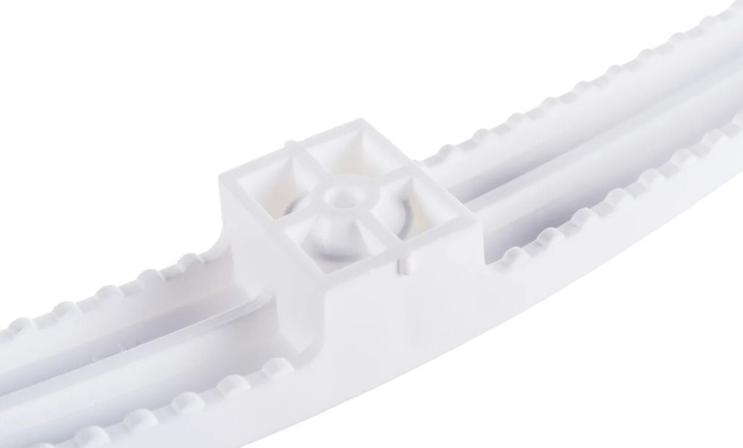 Держатель кабеля ПРОМРУКАВ PR13.0384 двусторонний для прямого монтажа белый 20шт - изображение 3