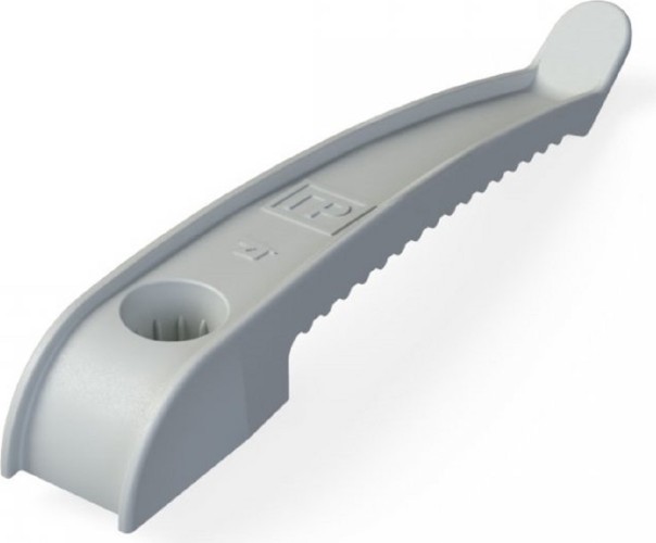 Держатель кабеля ПРОМРУКАВ PR13.0380 односторонний для прямого монтажа серый 20шт.