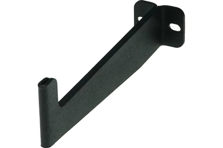 Держатель-крючок EMBODIMENT EMB-WOTUN-12-B универсальный, настенный, черный