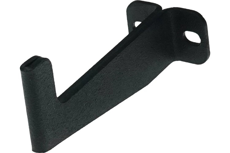 Держатель-крючок EMBODIMENT EMB-WOTUN-7-B универсальный, настенный, черный