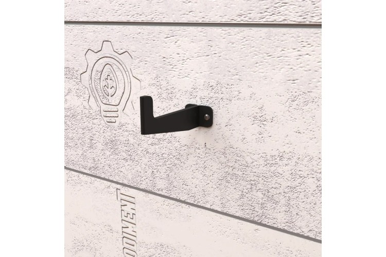 Держатель-крючок EMBODIMENT EMB-WOTUN-7-B универсальный, настенный, черный - изображение 5
