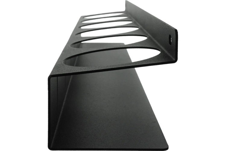 Держатель-органайзер EMBODIMENT EMB-WOP-L-B для баллончиков, настенный, черный - изображение 5