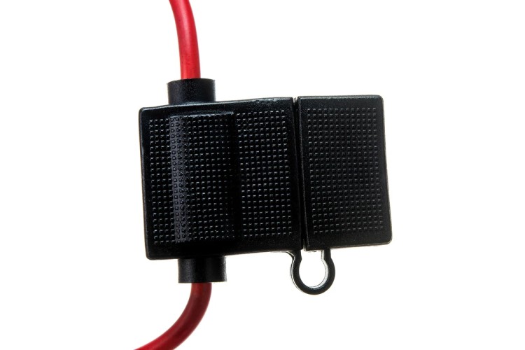 Держатель предохранителя REXANT 16-0421 ( уп. 50 штук ) типа стандарт, черный (FD-2840 RB) 16-0421 - изображение 3