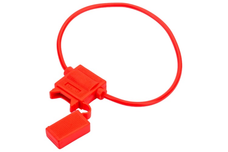 Держатель предохранителя REXANT 16-0421-4 ( уп. 50 штук ) типа стандарт, красный (FD-2840 RR) 16-0421-4 - изображение 3