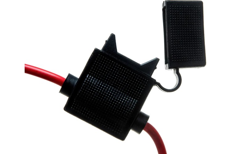 Держатель предохранителя REXANT 16-0421 ( уп. 50 штук ) типа стандарт, черный (FD-2840 RB) 16-0421 - изображение 4