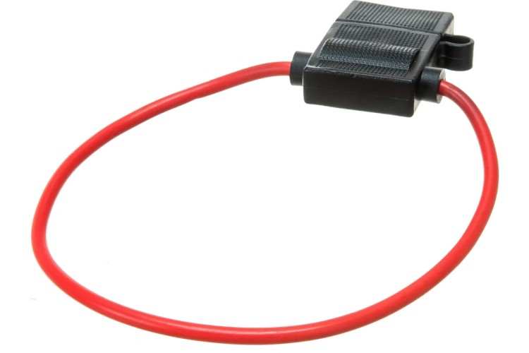 Держатель предохранителя REXANT 16-0421 ( уп. 50 штук ) типа стандарт, черный (FD-2840 RB) 16-0421 - изображение 2