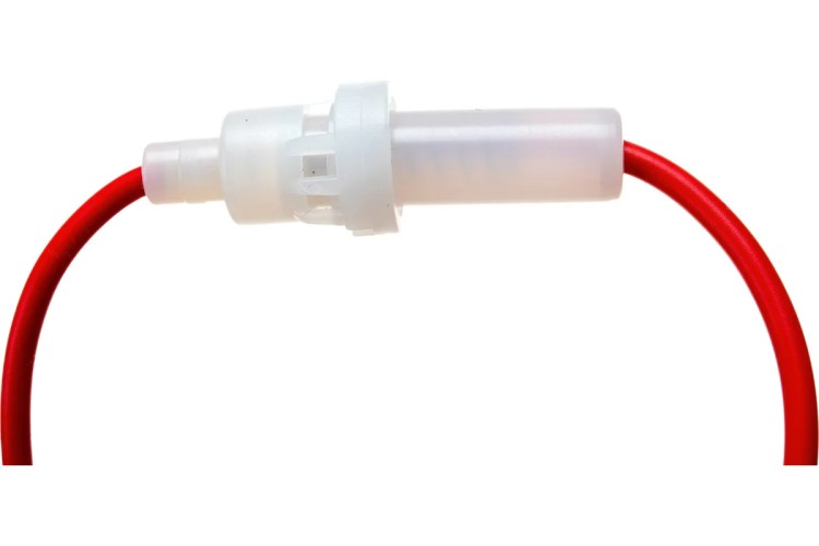 Держатель предохранителя REXANT 16-0422 ( уп. 50 штук ) круглый (FD-2837-B) (под предохранитель 5-20) 16-0422 - изображение 4